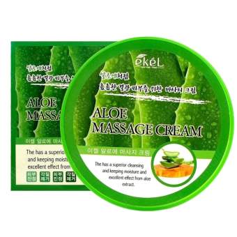 Массажный крем с экстрактом алоэ