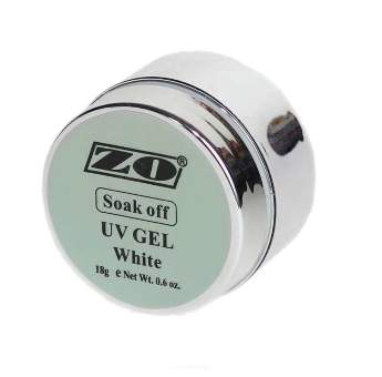Био-гель для укрепления ногтей Zo Soak-off, white, 18ml