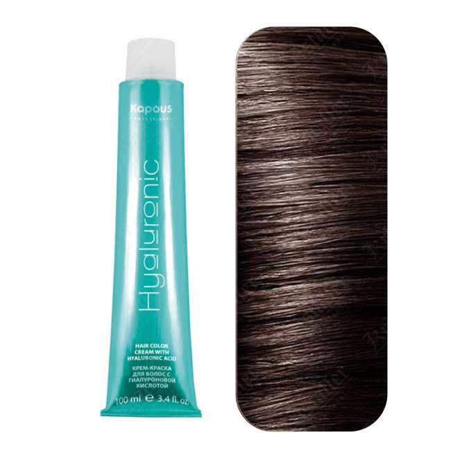 Крем-краска для волос с гиалуроновой кислотой 4.81