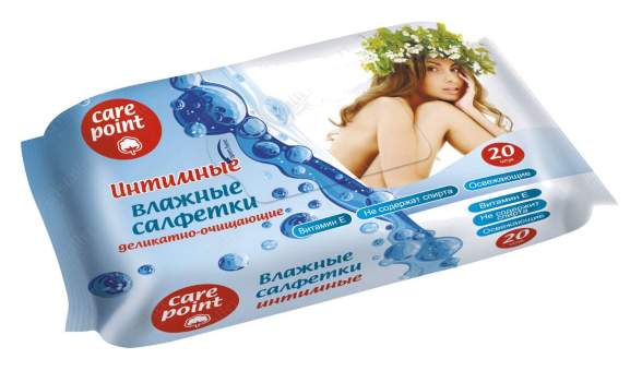 Влажные салфетки для интимной гигиены Влажные салфетки для интимной гигиены