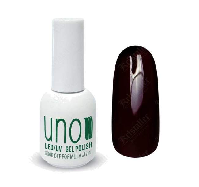 Гель-лак «Uno» Dark Red 412, 12 мл.