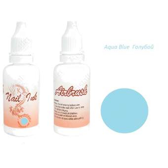 Краска для аэрографии Aqua Blue