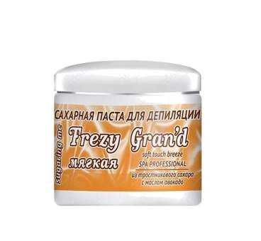 Сахарная паста для депиляции мягкая из тростникового сахара с маслом авокадо