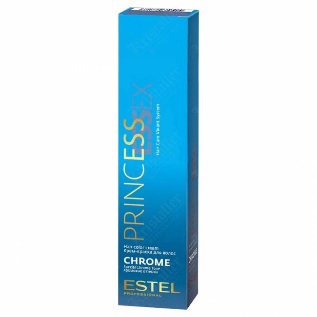 PE9/61 Крем-краска ESTEL PRINCESS ESSEX, коллекция CHROME, Блондин фиолетово-пепельный (60 мл)