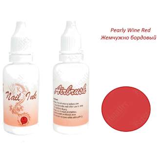 Краска для аэрографии Pearly Wine Red