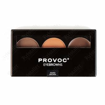 Набор теней для бровей 02 Warm Brown